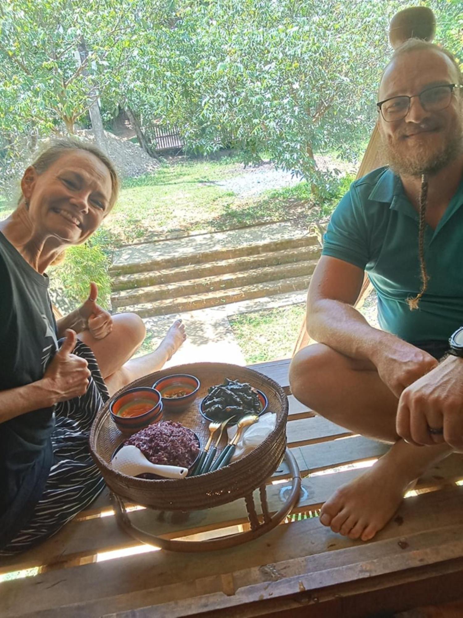 Homestay Ho Son - Thac Anor A Luoi Eksteriør bilde